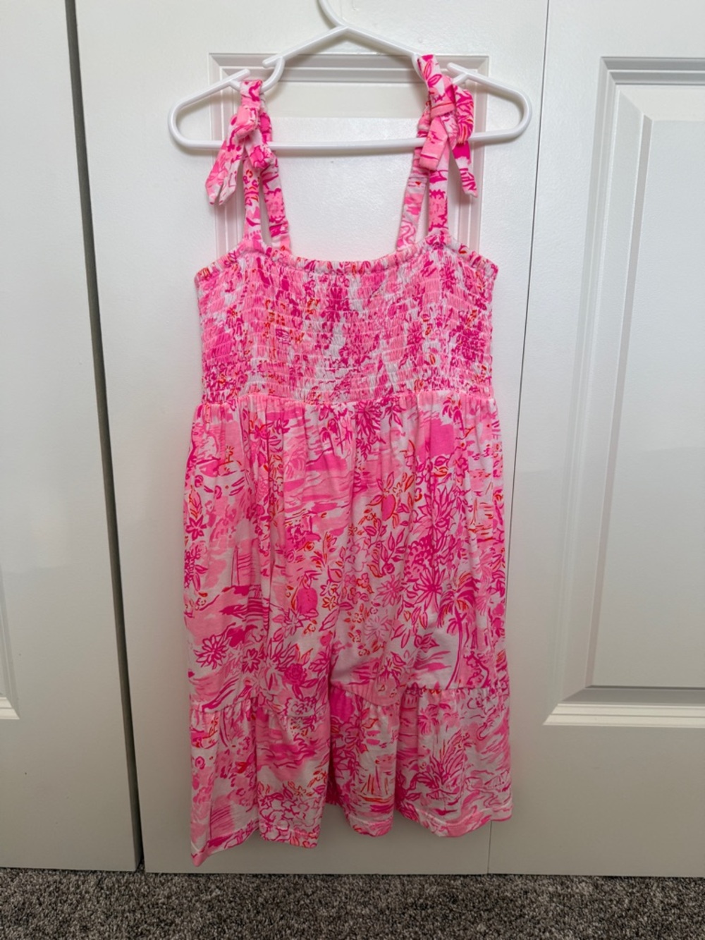 Lilly Pulitzer Girls Mini Kailua Dress Size M (6-7)